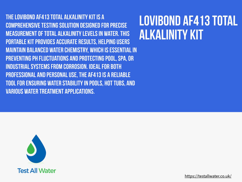 Lovibond AF413 Total Alkalinity Kit