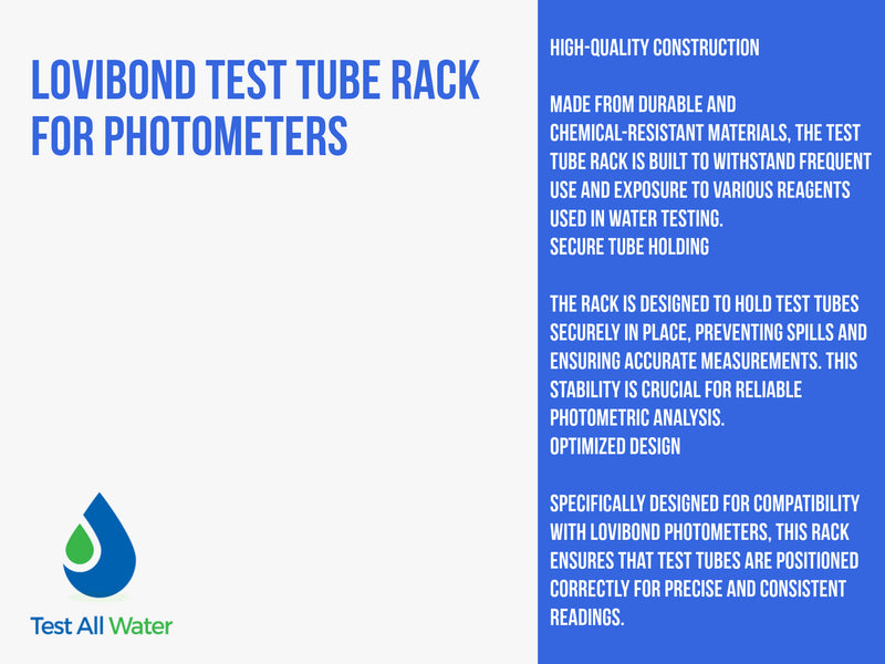 Lovibond Test Tube Rack For Photometers