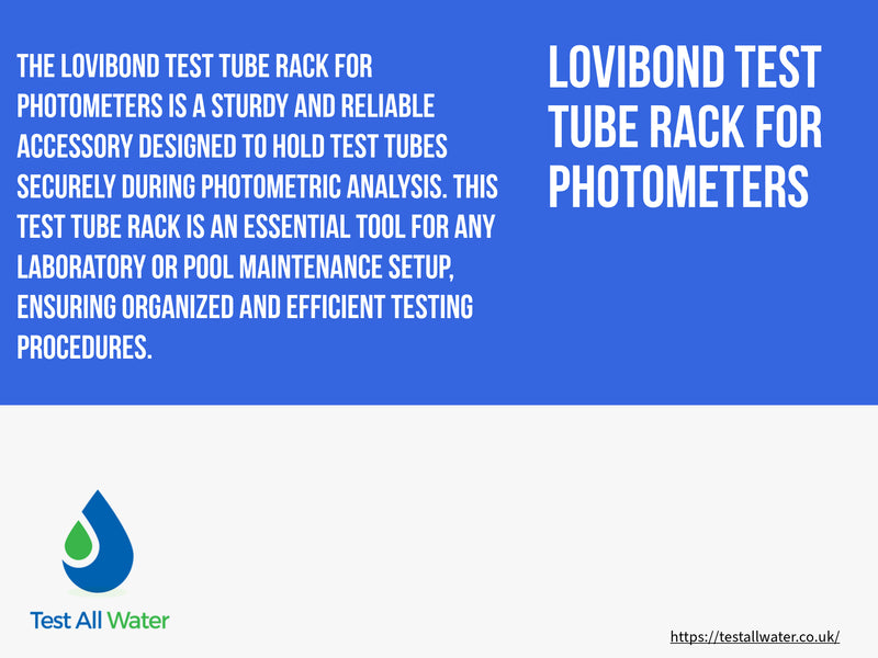 Lovibond Test Tube Rack For Photometers