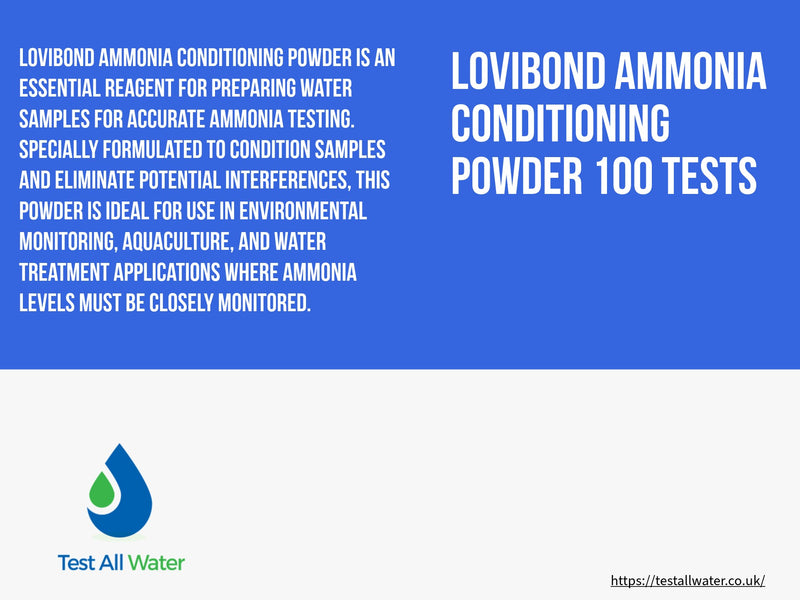 Lovibond Ammonia Conditioning Powder 100 Tests