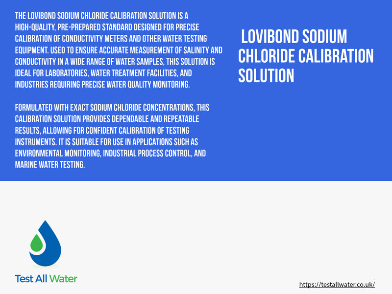 Lovibond Sodium Chloride Calibration Solution (NACL)