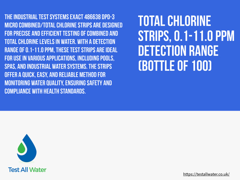 eXact ID Strip Micro Combined/Total Chlorine (DPD-3)