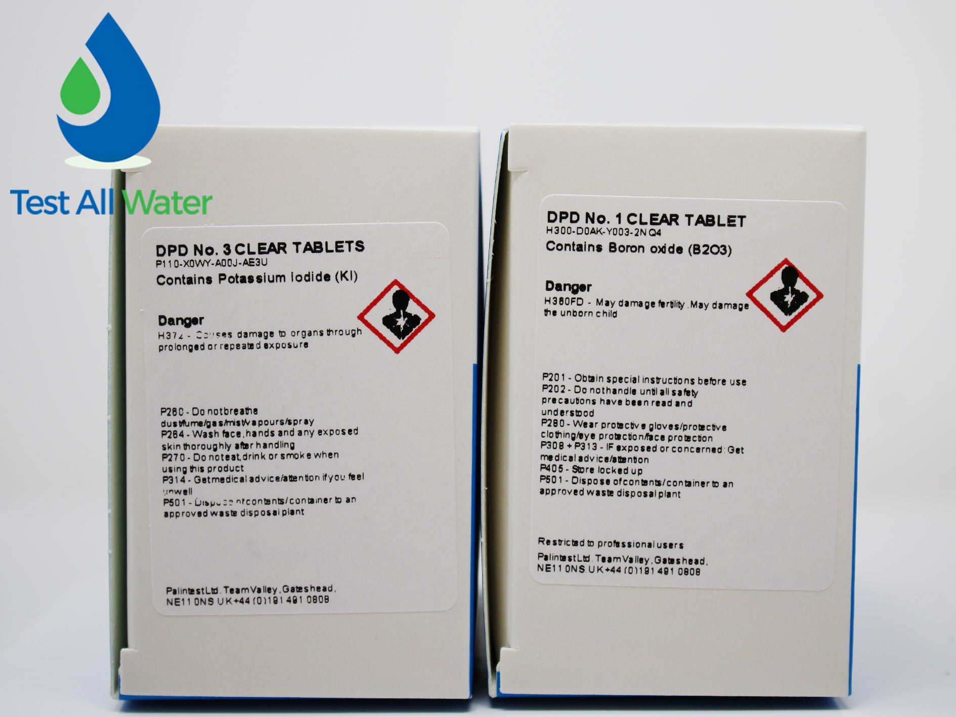 Palintest Chlorine DPD 1 & 3 (Free,Total) Tablets