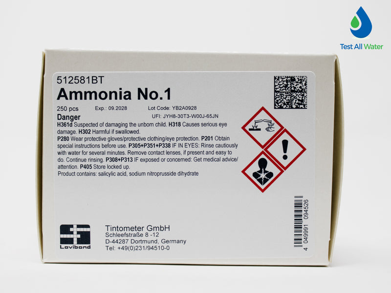 Lovibond Ammonia No.1 Tablets