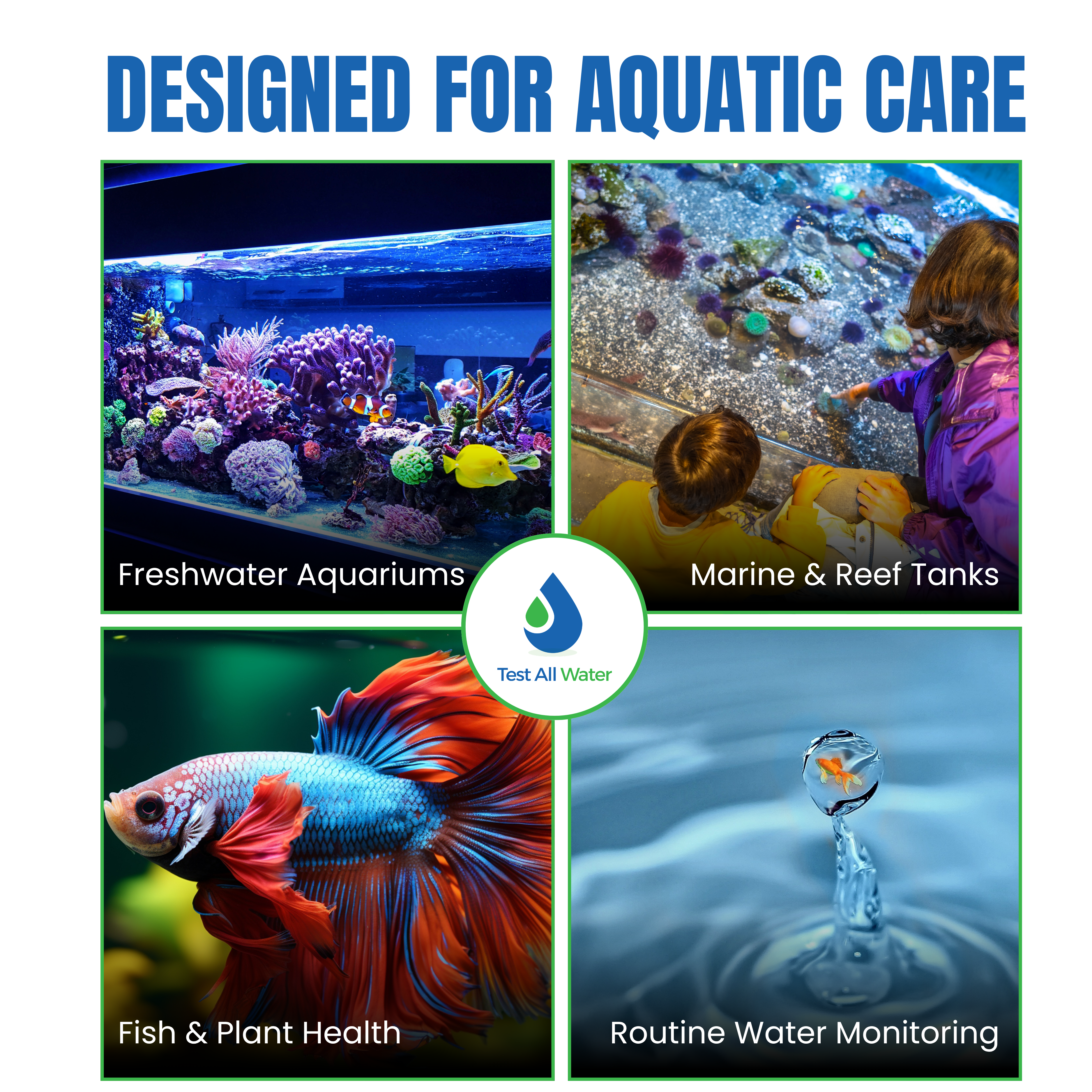 Aquarium Phosphate 500, 50 strips/pk Test All Water