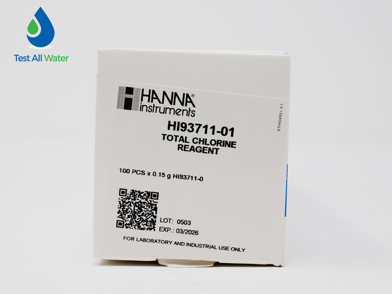 Hanna Instruments-93711-01 Total Chlorine Reagent, DPD Method