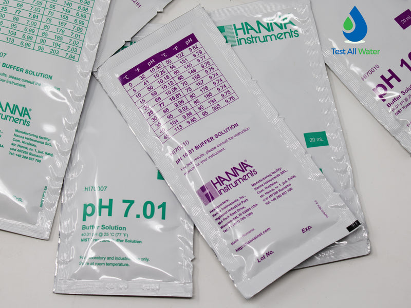 Hanna Instruments-770710P Combination Buffer Kit 10.01 & 7.01 pH  5 x 5 20ml Sachets