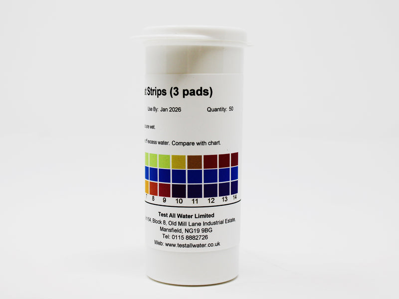 pH Test Strips 1-14 (50Pk)