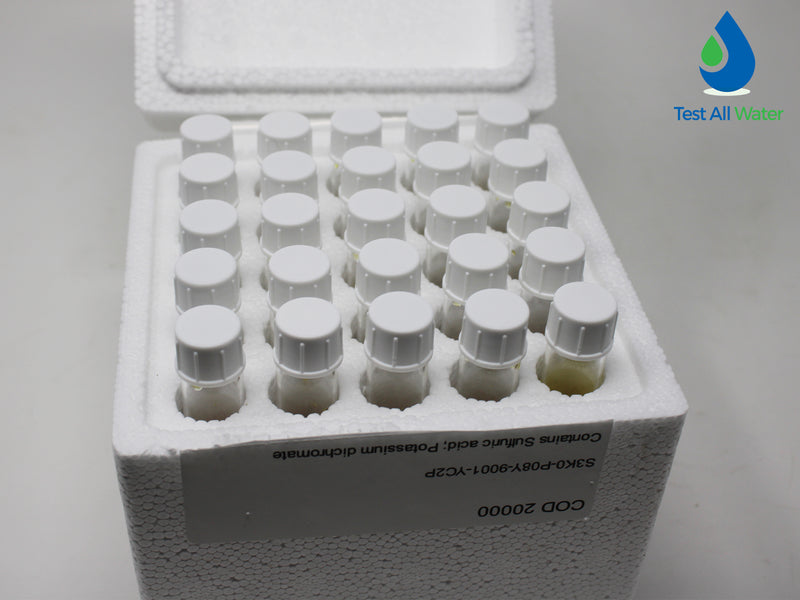 Palintest COD (Merc-Free), Photometer Tubetests, 500 - 20,000 mg/L O2