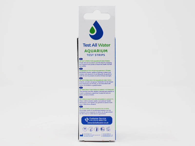 Aquarium Free Chlorine 3, 50 strips/pk Test All Water