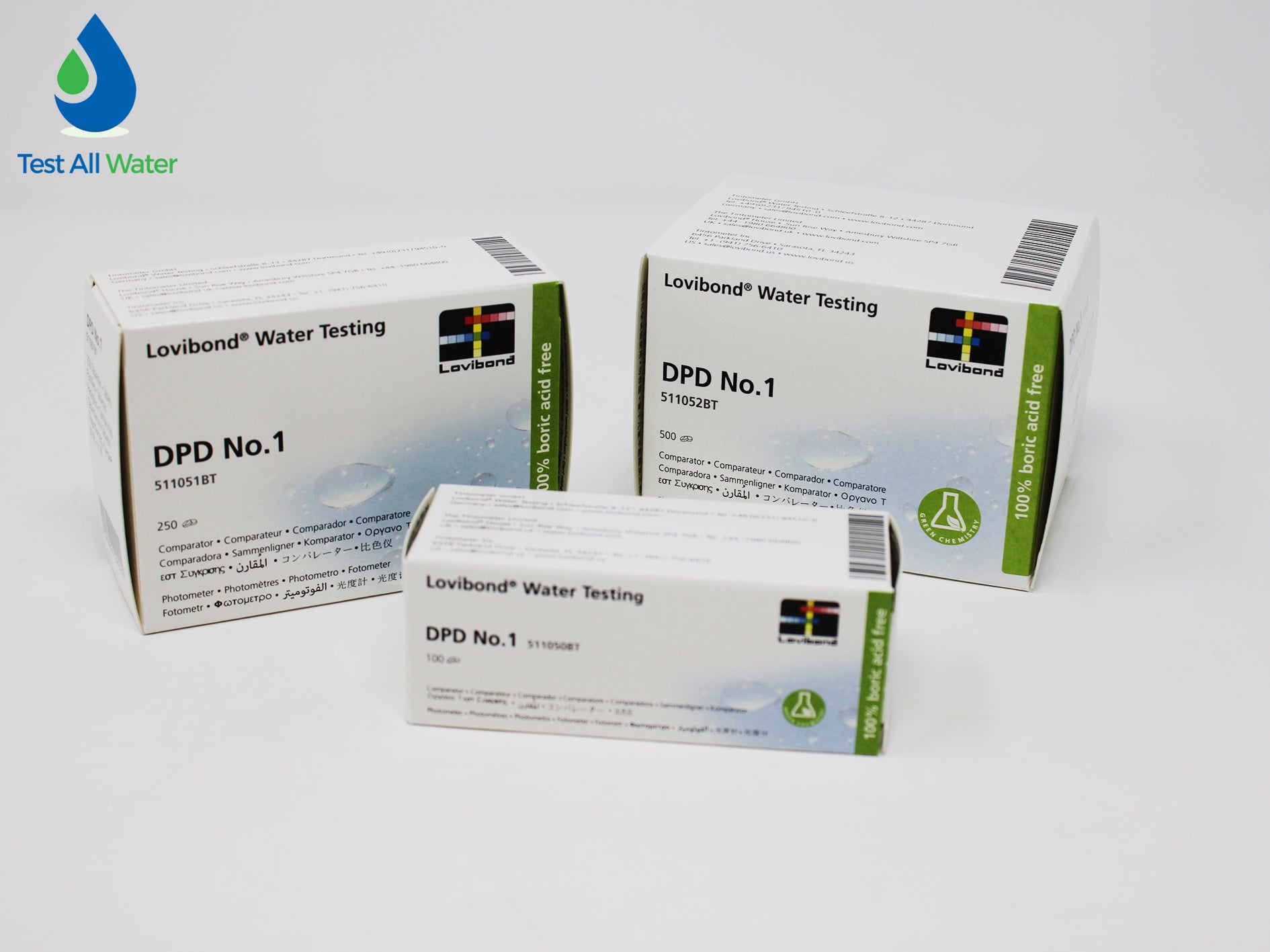 Lovibond DPD No 1 Free Chlorine Reagents