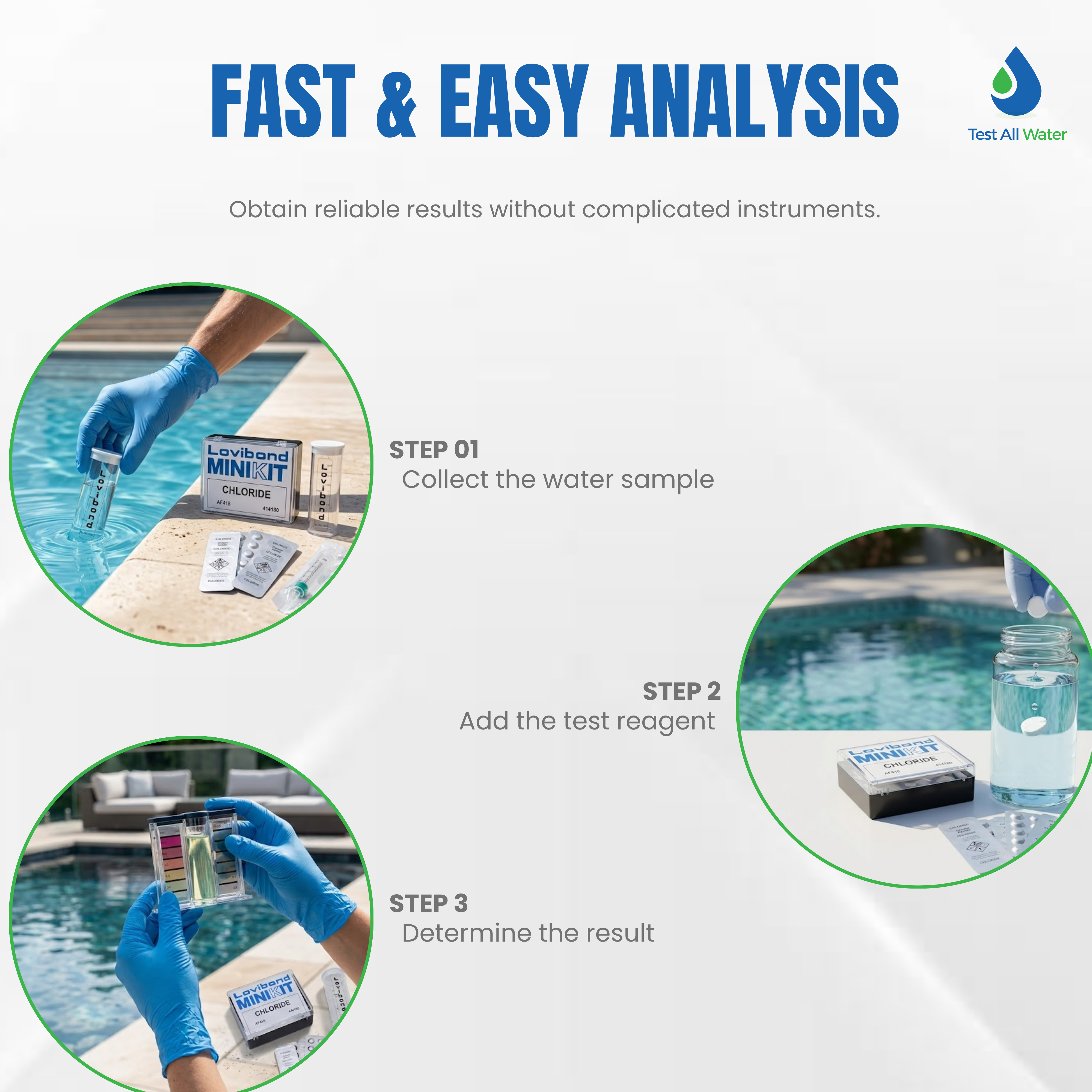 Lovibond AF418 Chloride / Salt Test Kit
