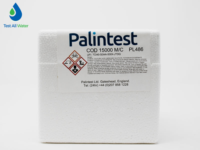 Palintest COD Range 15000M/C TUBETEST