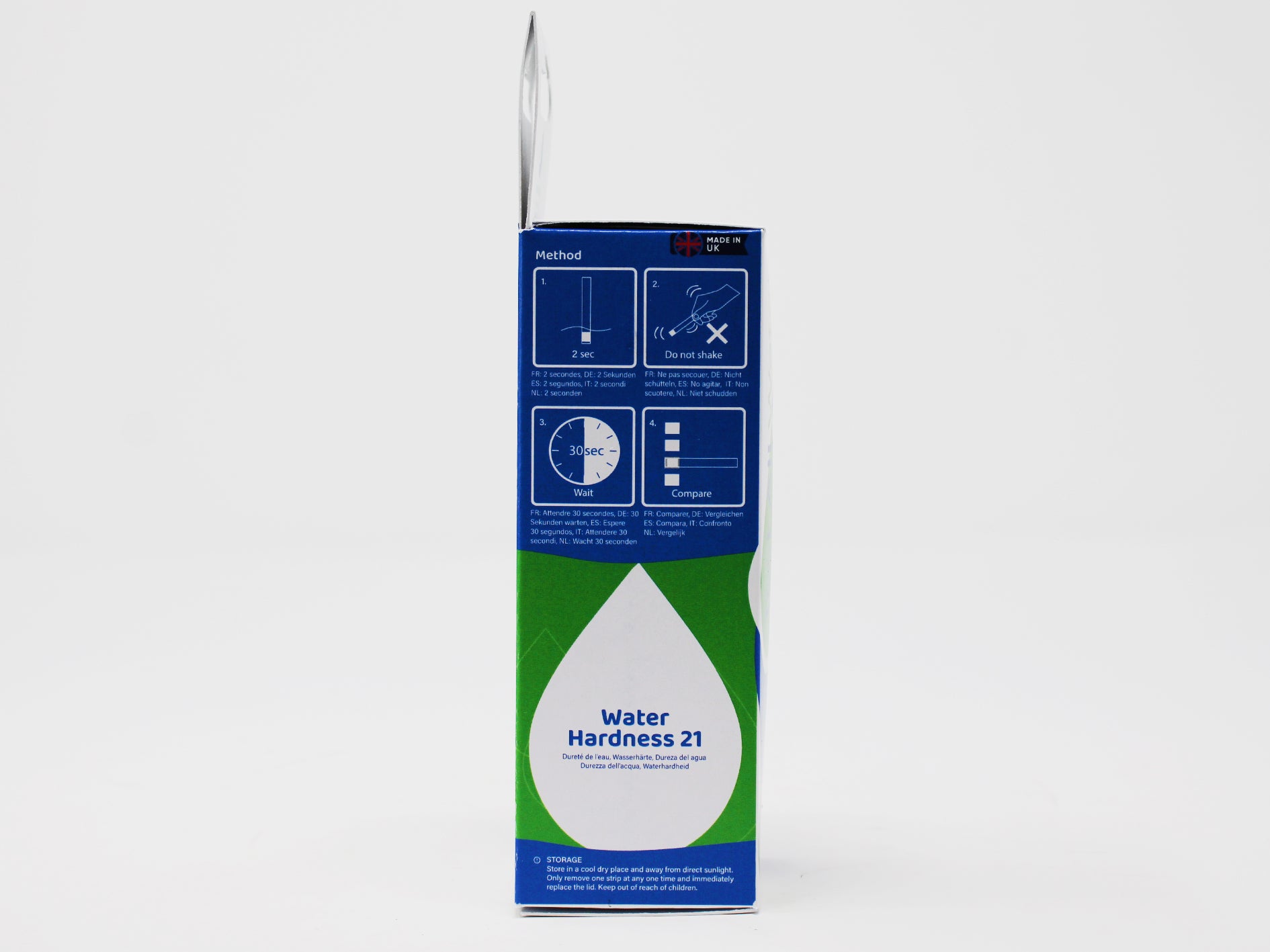 Aquarium Water Hardness 21, 50 strips/pk Test All Water
