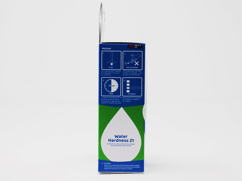 Aquarium Water Hardness 21, 50 strips/pk Test All Water