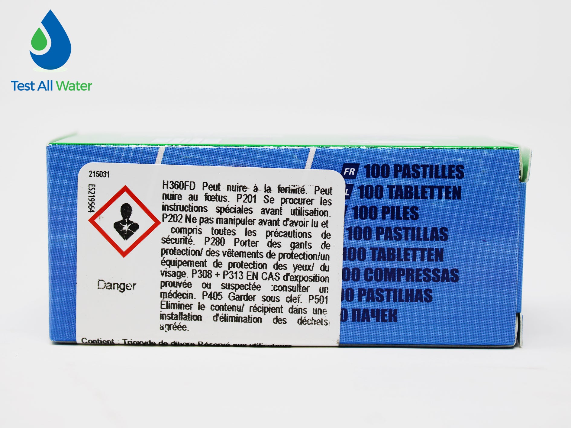 HTH DPD No 1 Photometer / Comparator Reagents-100 PACK