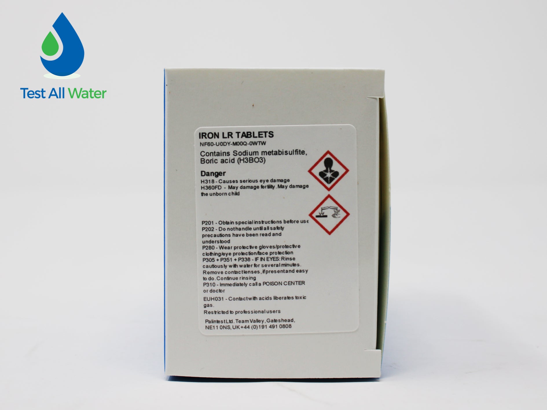 Palintest Iron Low Range Tablets