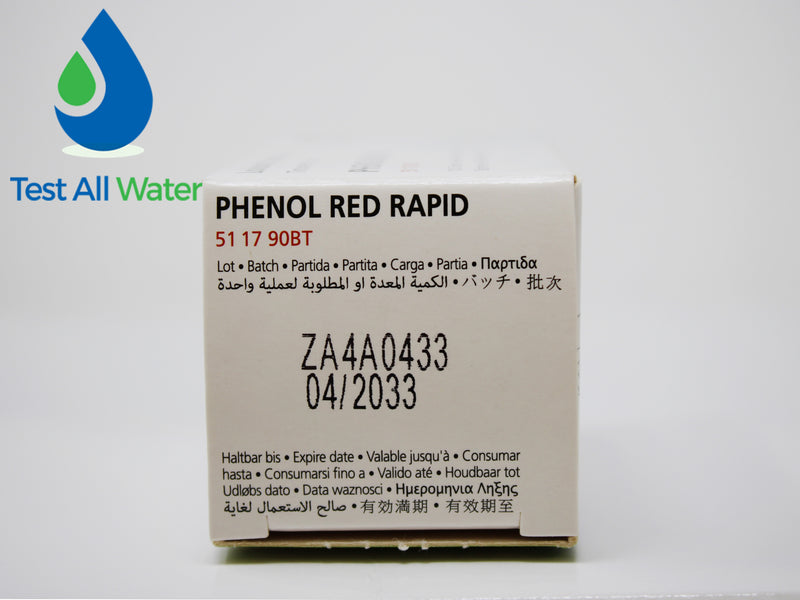 Lovibond Phenol Red Rapid Dissolve Tablets
