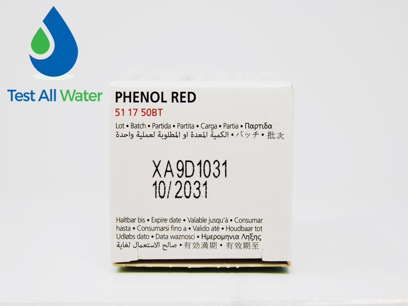 Lovibond Phenol Red Comparator Tablets