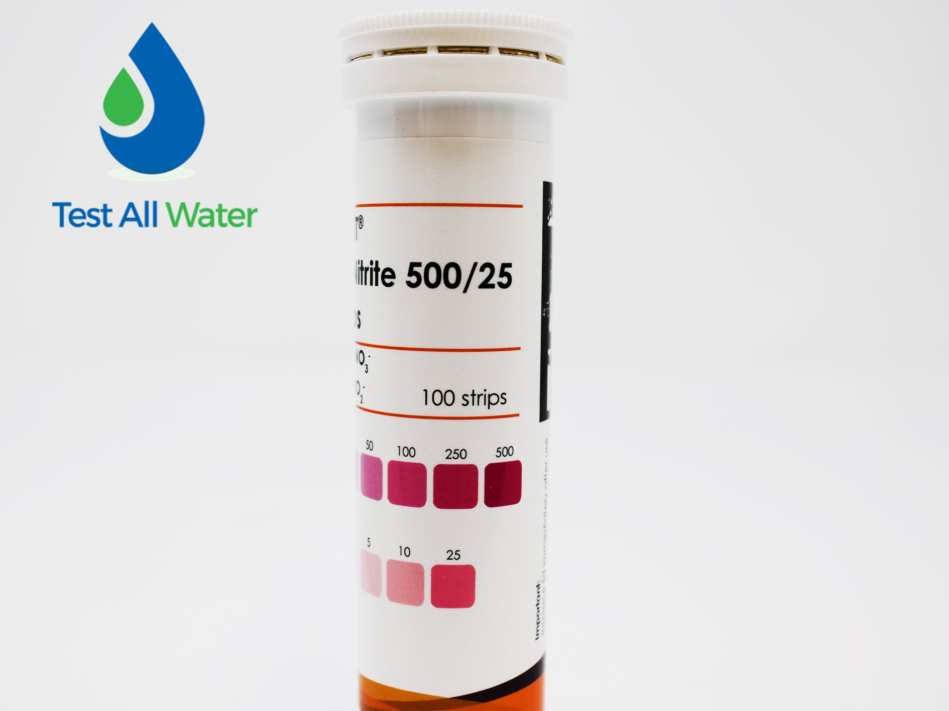 J-QUANT Nitrate/Nitrite 25-500 Test Strips