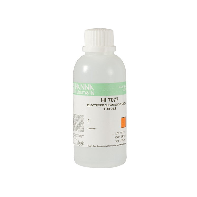 Hanna Instruments HI-7077L pH Electrode Cleaning solution for Oils and fats, 500ml