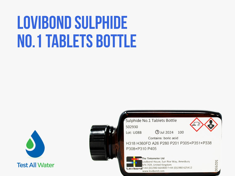 Lovibond Sulphide No.1 Tablets Bottle