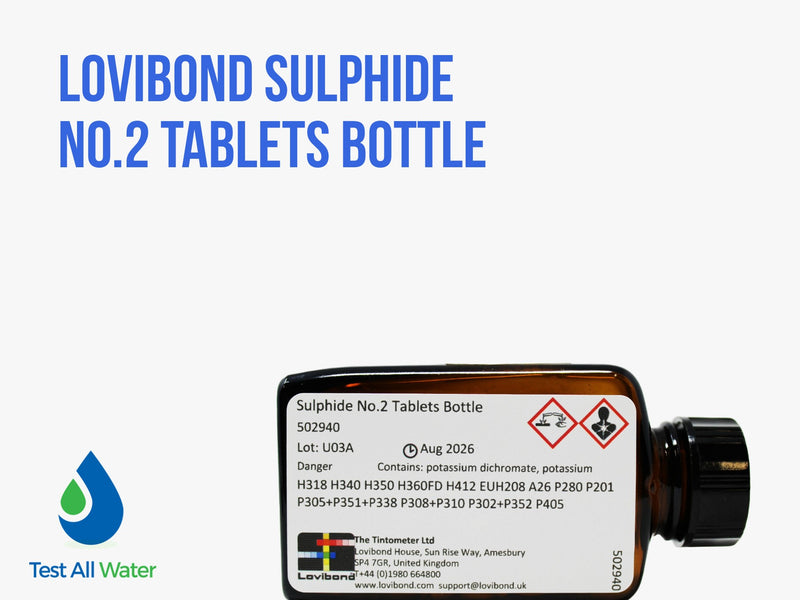 Lovibond Sulphide No.2 Tablets Bottle