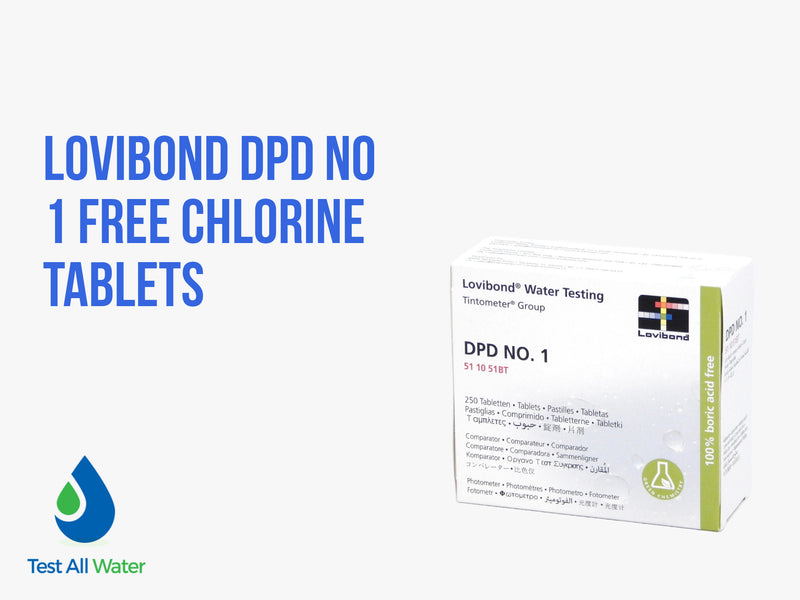 Lovibond DPD No 1 Free Chlorine Tablets