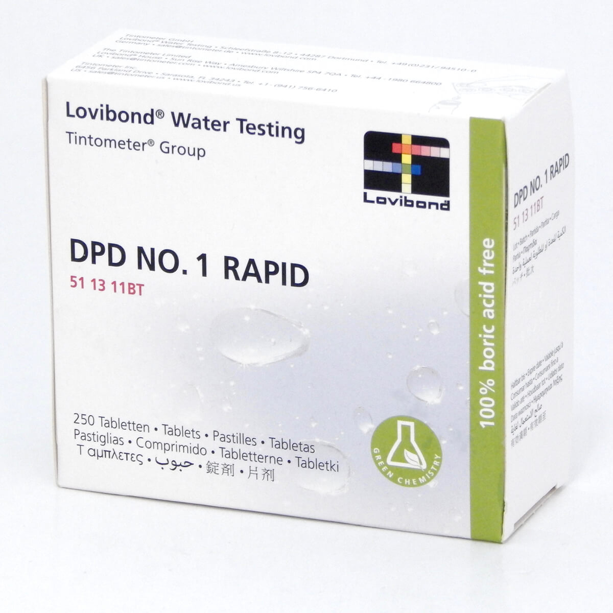 Testallwater Lovibond Multipack : DPD No 1 Rapid/DPD No 3 Rapid/Phenol Red Rapid