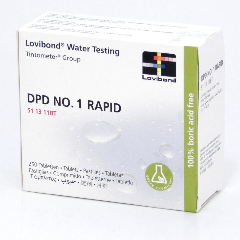 Testallwater Lovibond Multipack : DPD No 1 Rapid/DPD No 3 Rapid/Phenol Red Rapid