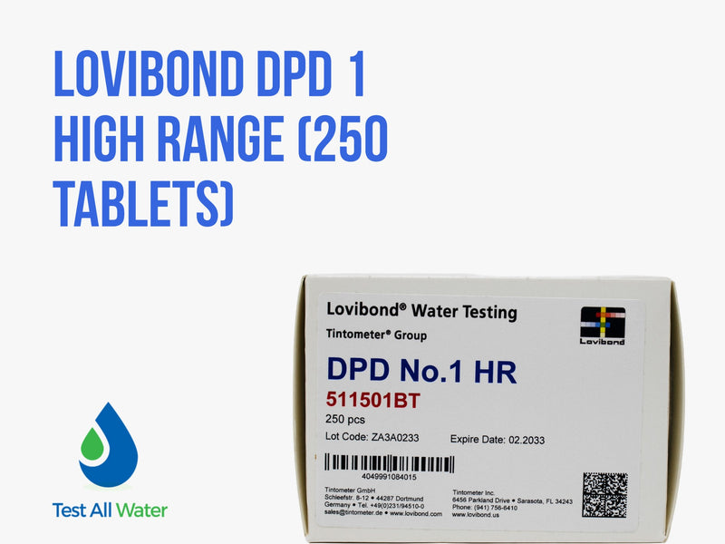 Lovibond DPD 1 High Range Tablets