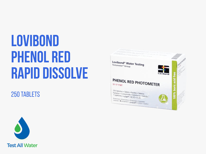 Lovibond Phenol Red Photometer pH Tablets