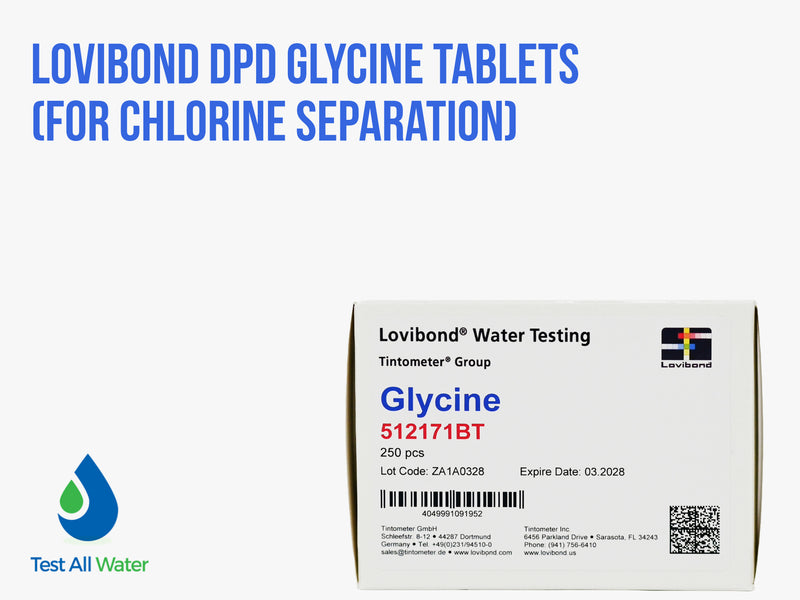 Lovibond DPD Glycine Tablets (For Chlorine Separation)