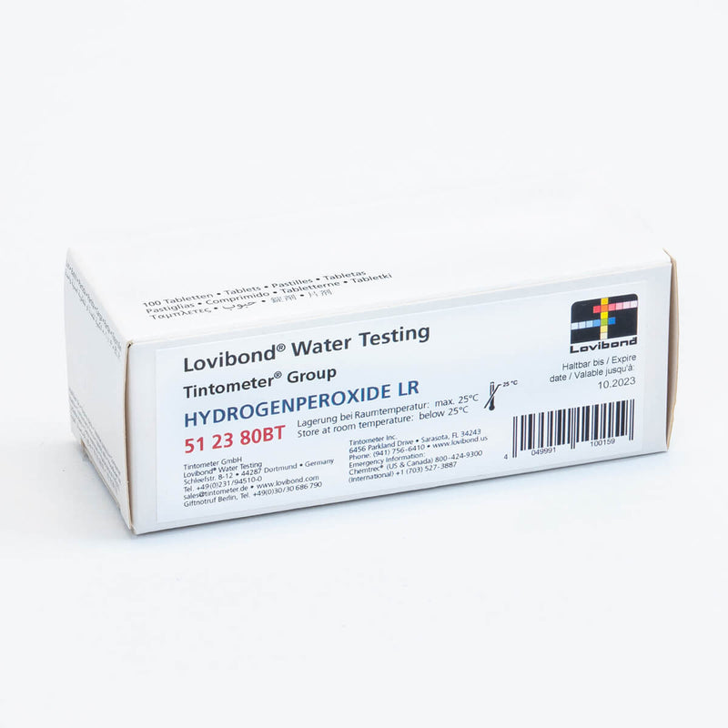 Lovibond Hydrogen Peroxide L.R.Tablets