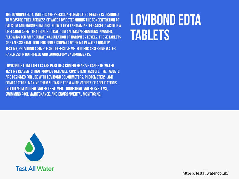 Lovibond EDTA Tablets