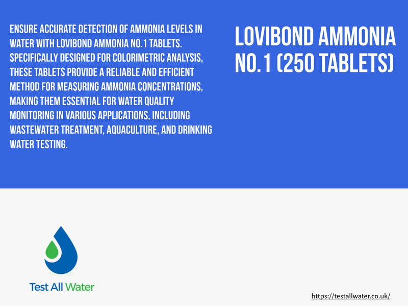 Lovibond Ammonia No.1 Tablets