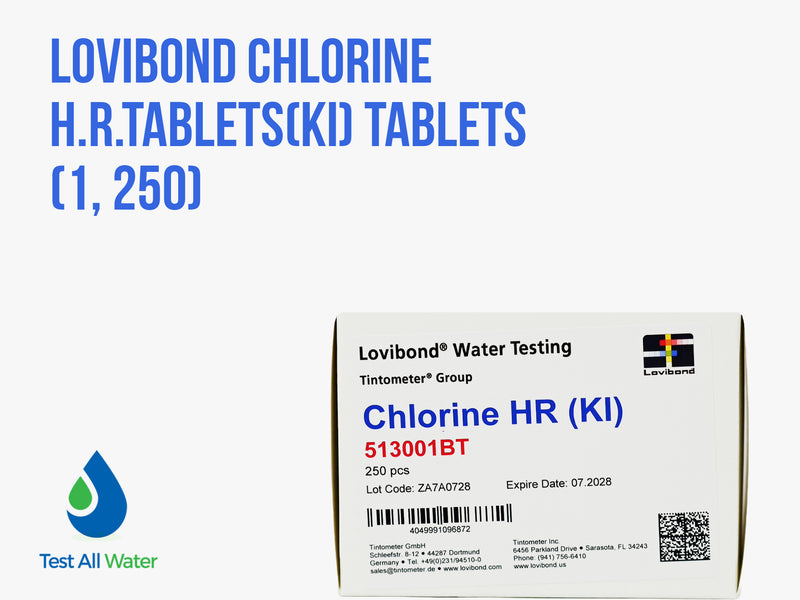 Lovibond Chlorine H.R.Tablets(KI) Tablets