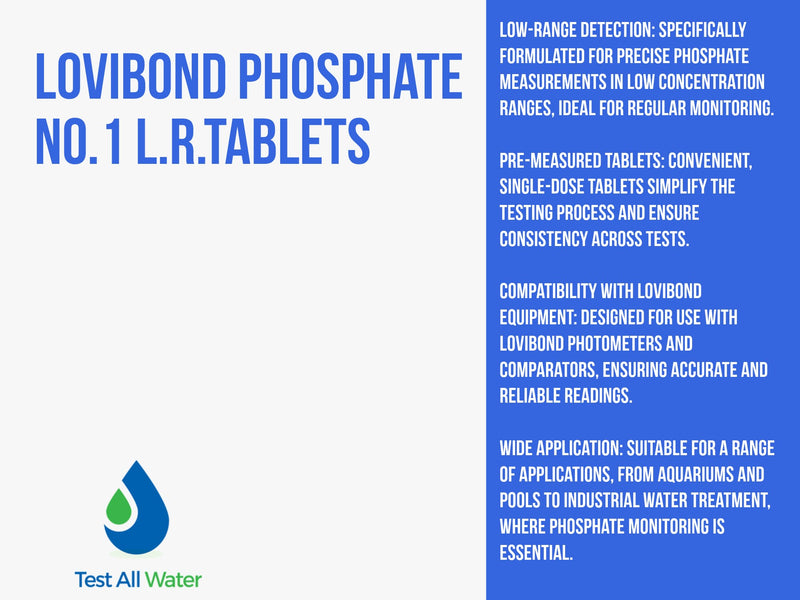 Lovibond Phosphate No.1 L.R.Tablets