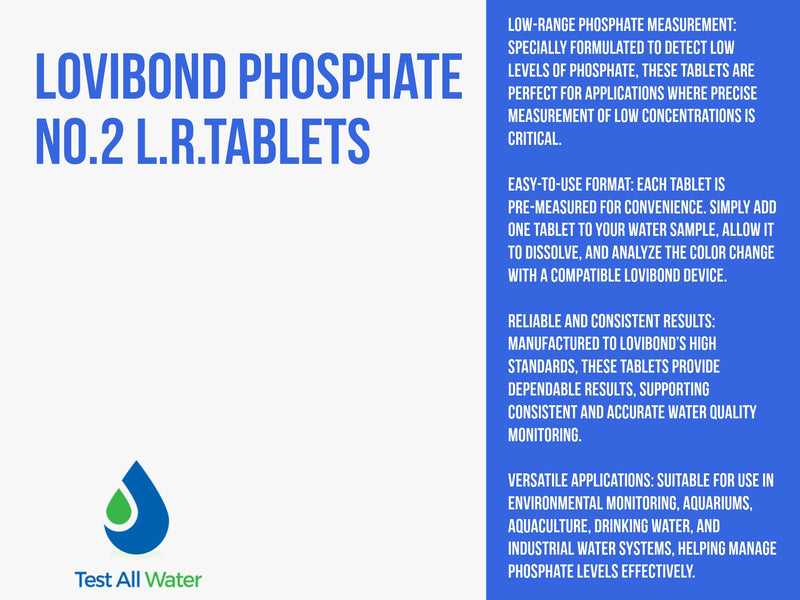 Lovibond Phosphate No.2 L.R.Tablets