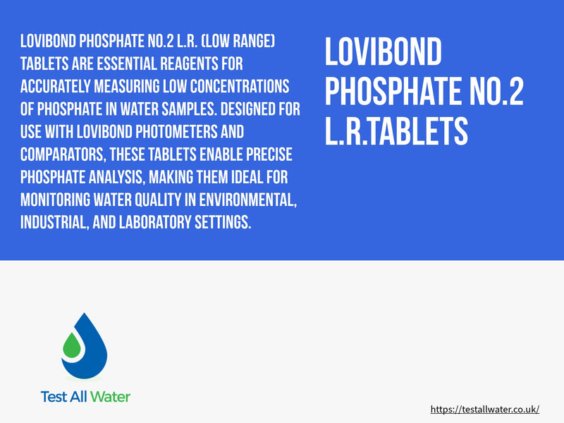 Lovibond Phosphate No.2 L.R.Tablets