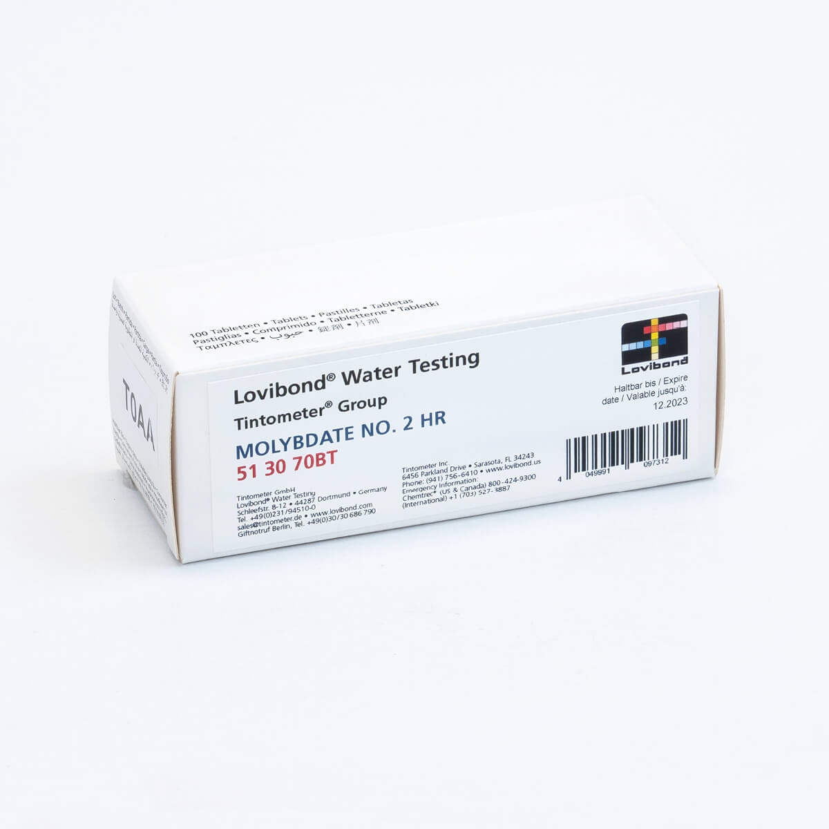 Lovibond Molybdate No.2 Tablets - HR