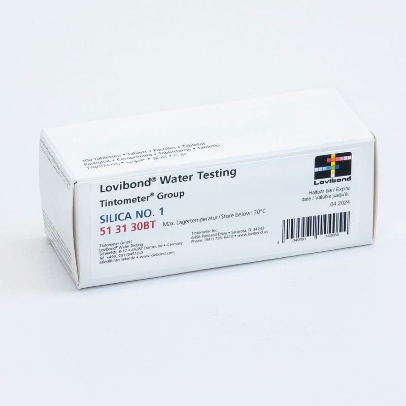 Lovibond Silica No.1 Tablets Foil