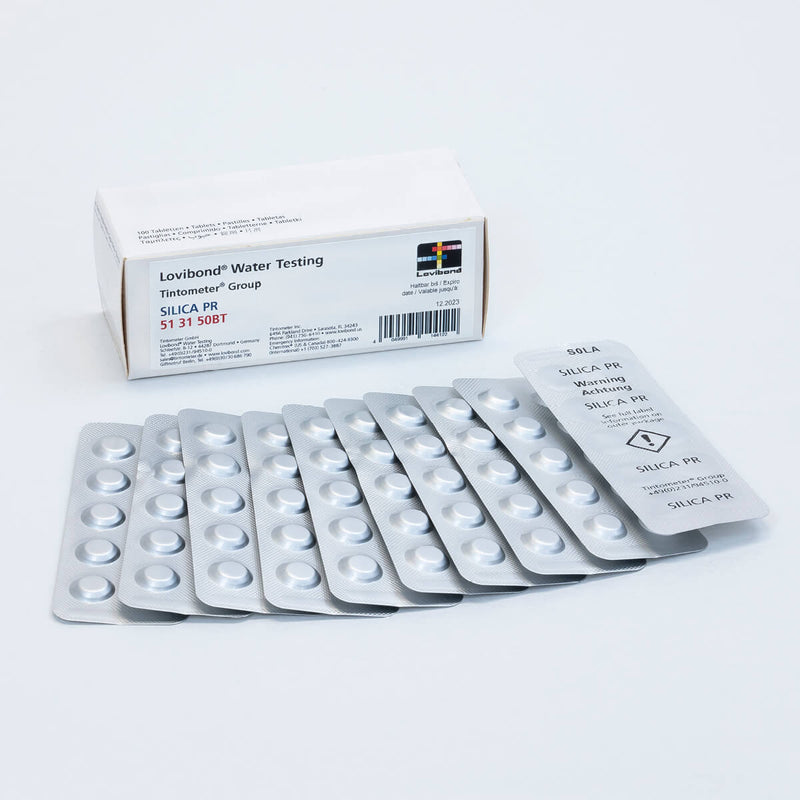 Lovibond Silica PR Tablets Foil