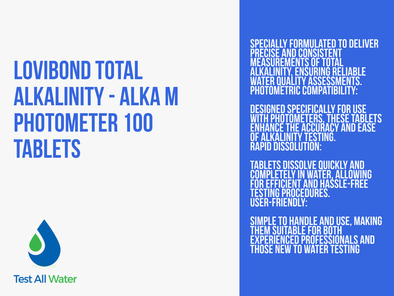 Lovibond Total Alkalinity - Alka-M-Photometer Tablets