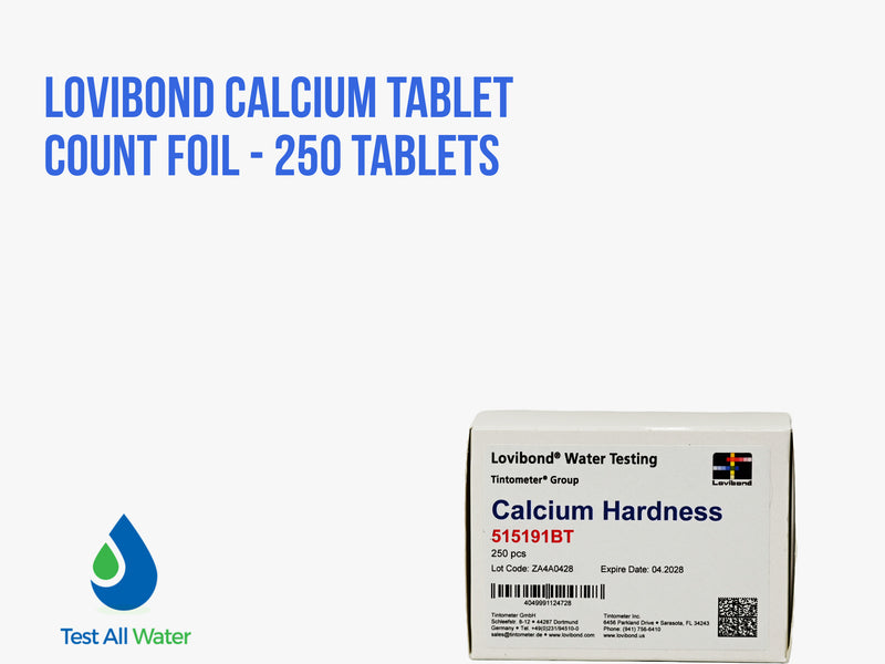 Lovibond Calcium Tablet Count Foil - 250 Tablets