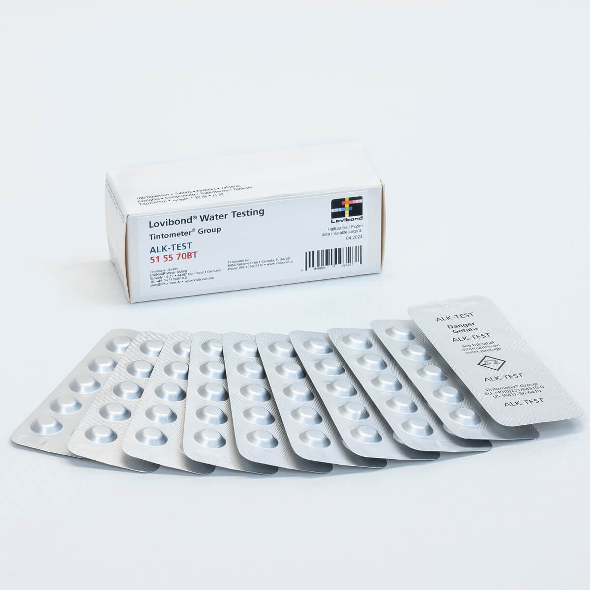 Lovibond Alkalinity Tablet Count Foil - 100 tablets