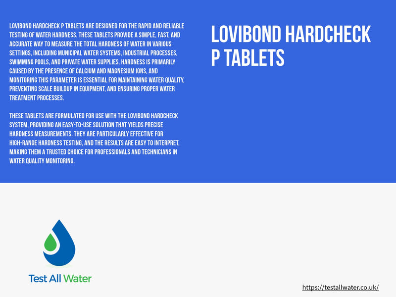 Lovibond Hardcheck P Tablets