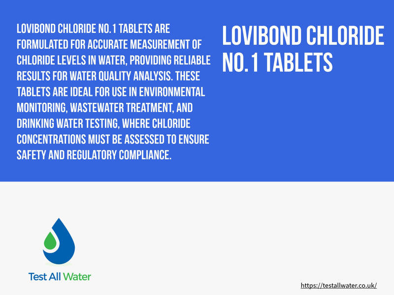 Lovibond Chloride No.1 Tablets