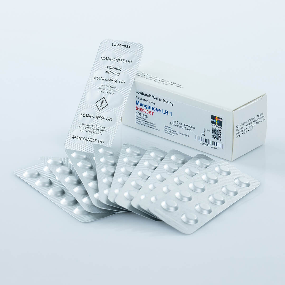 Lovibond Manganese LR No.1 Tablets