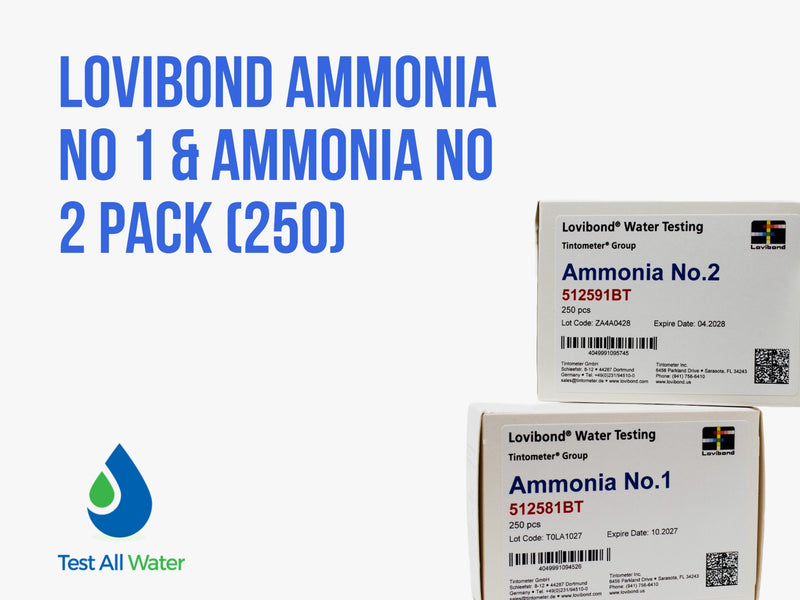 Lovibond Ammonia No 1 & Ammonia No 2 Pack (250)